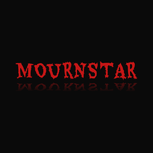 Black Metal band logo in Eaten, mirrored