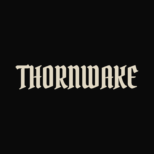 Black Metal band logo in Gothic, straight