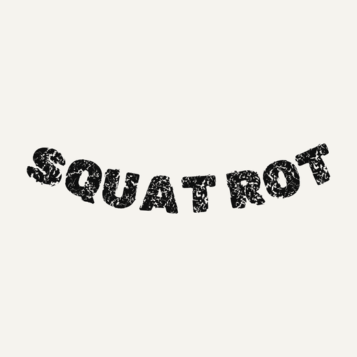 Crust Punk band logo in Distressed, arced under