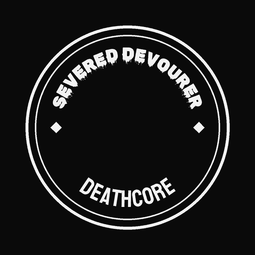 Deathcore band logo in Wet Paint, badge
