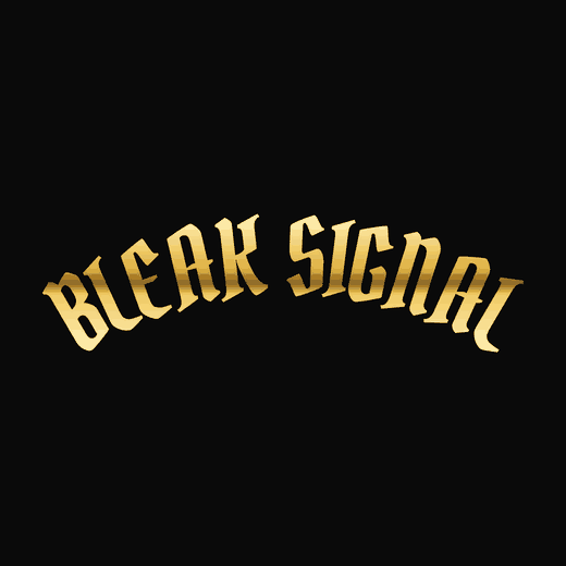 Folk Metal band logo in Gothic, arched, gold