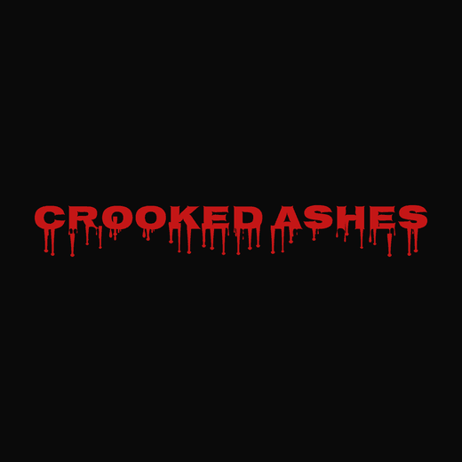 Grindcore band logo in Gore, straight, overgrown spikes, drips