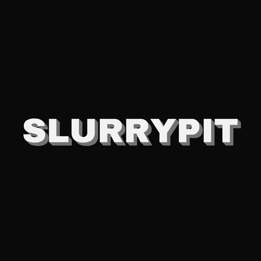 Grindcore band logo in Heavy Block, stacked, extrude