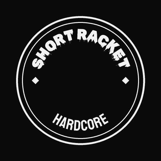 Hardcore band logo in Wet Paint, badge