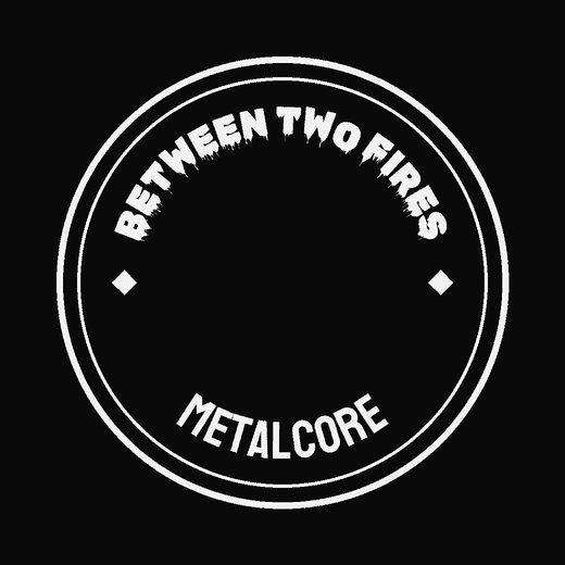 Metalcore band logo in Wet Paint, badge