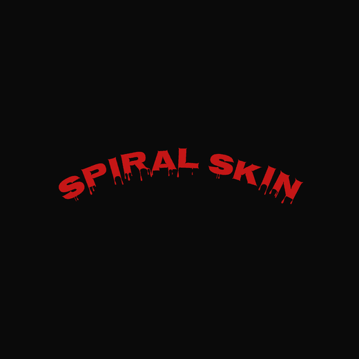 Nu Metal band logo in Gore, arched