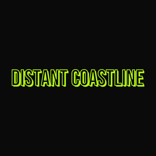 Post-Hardcore band logo in Condensed, offset