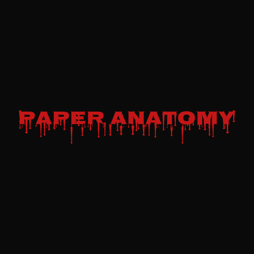 Post-Hardcore band logo in Gore, straight, overgrown spikes, drips