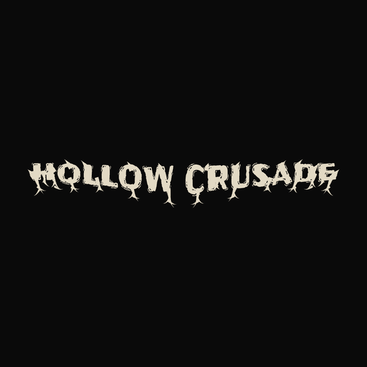 Power Metal band logo in Carved, straight, thorned spikes, roots, wedge shape