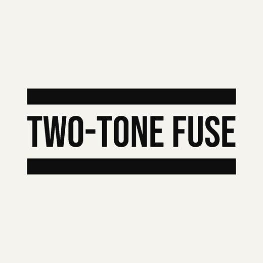 Ska band logo in Condensed, ruled