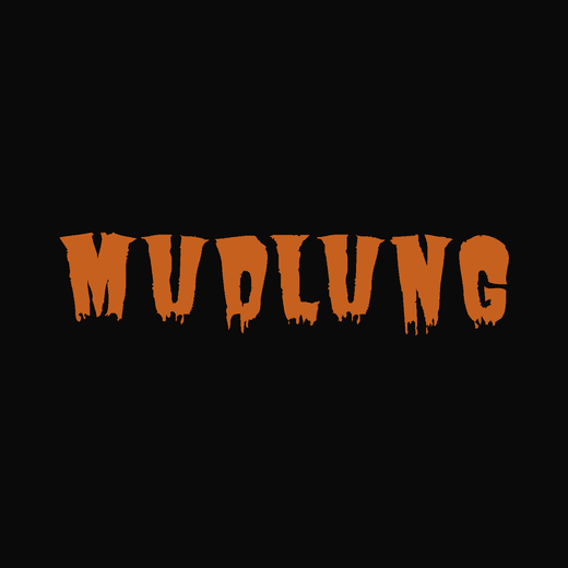 Sludge Metal band logo in Butcher, straight