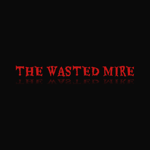 Sludge Metal band logo in Eaten, mirrored
