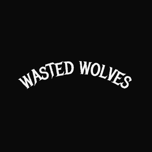 Thrash Metal band logo in Spiked, arched