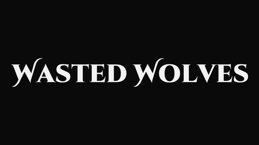 Wasted Wolves band logo in the Crest font