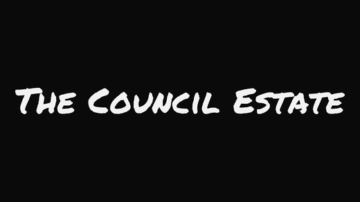 The Council Estate band logo in the Sharpie font