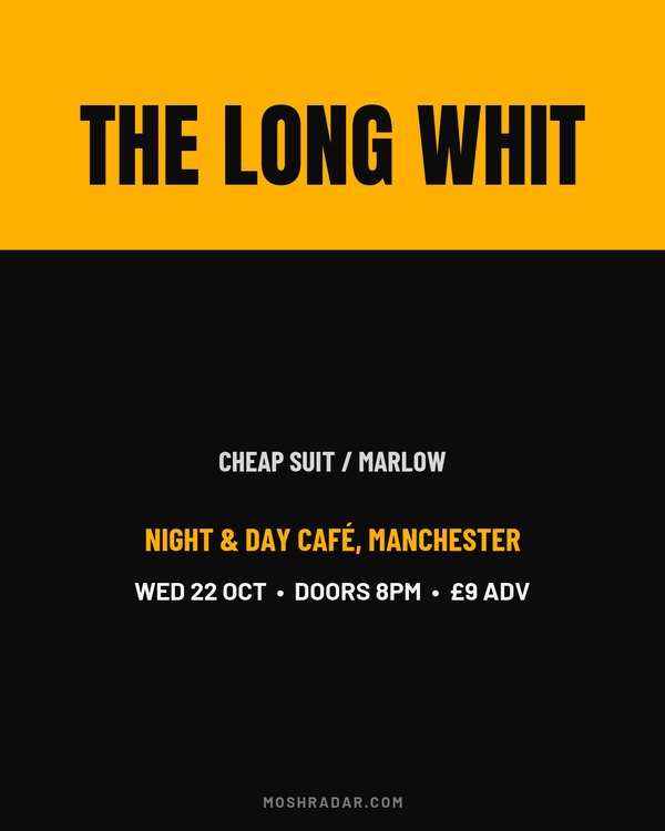 Band photo, top half gig poster template for any show with a good photo — Portrait