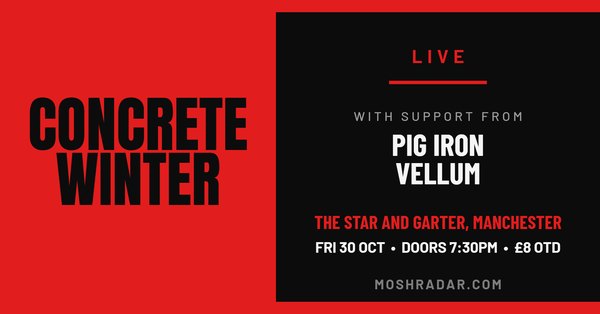 Side by side gig poster template for facebook event covers — Facebook event