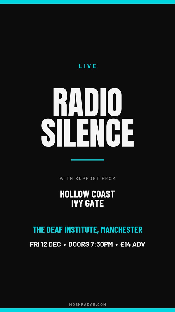 Story announcement gig poster template for announcing a show on stories — Story