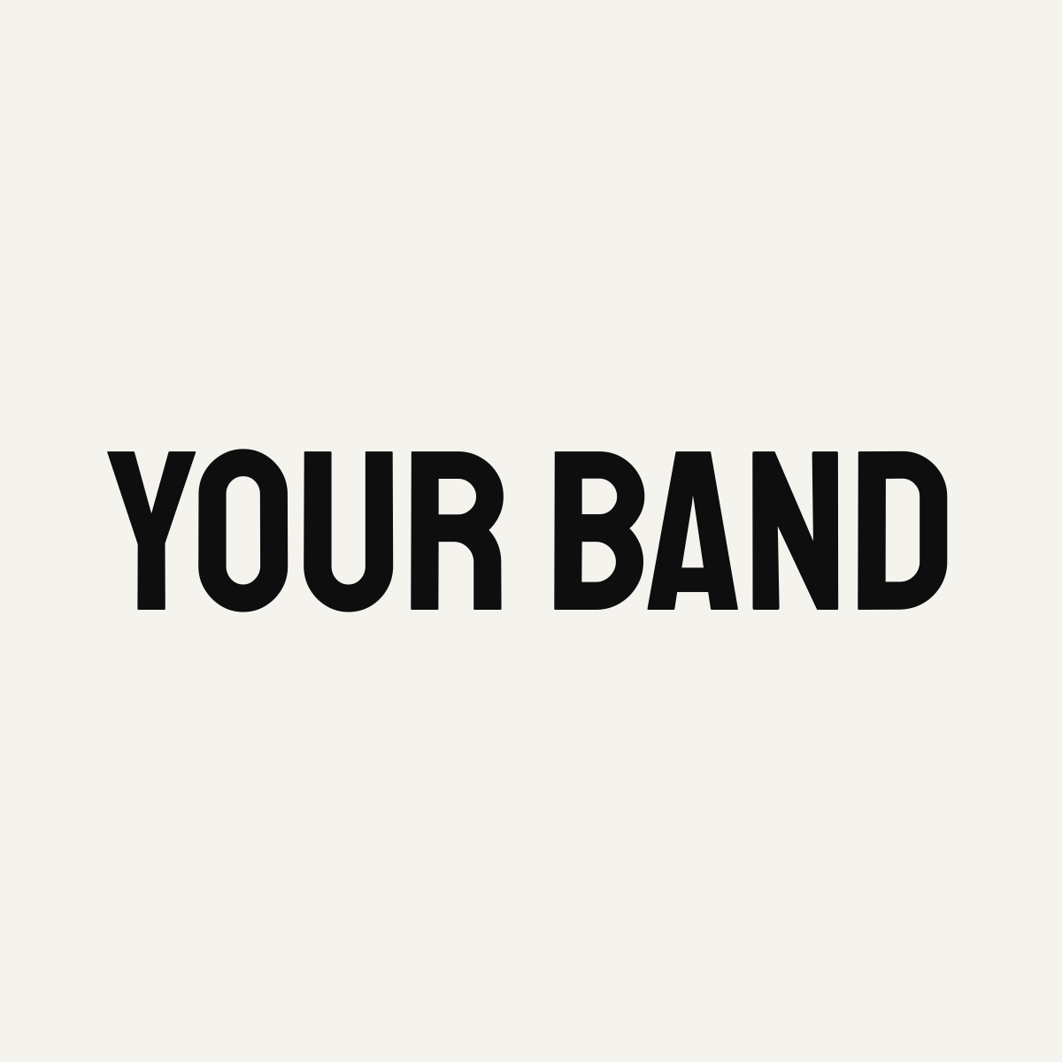 Band logo preview